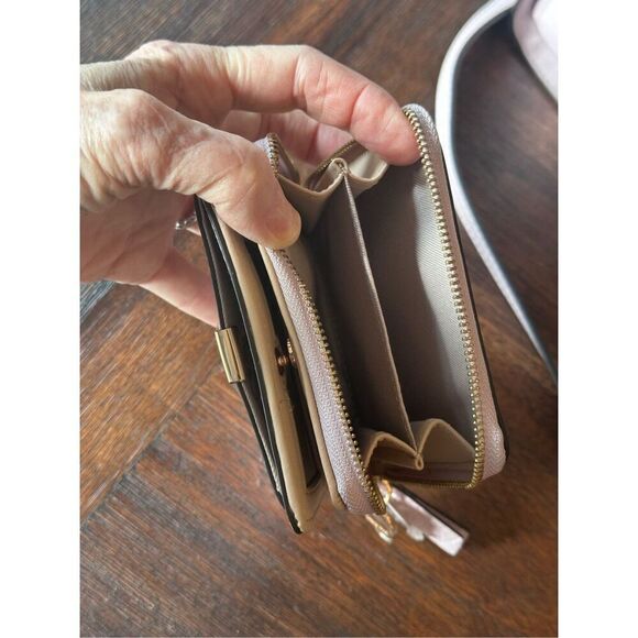 Nine West Ridgewood handbag and wallet in Lavender - Picture 10 of 12